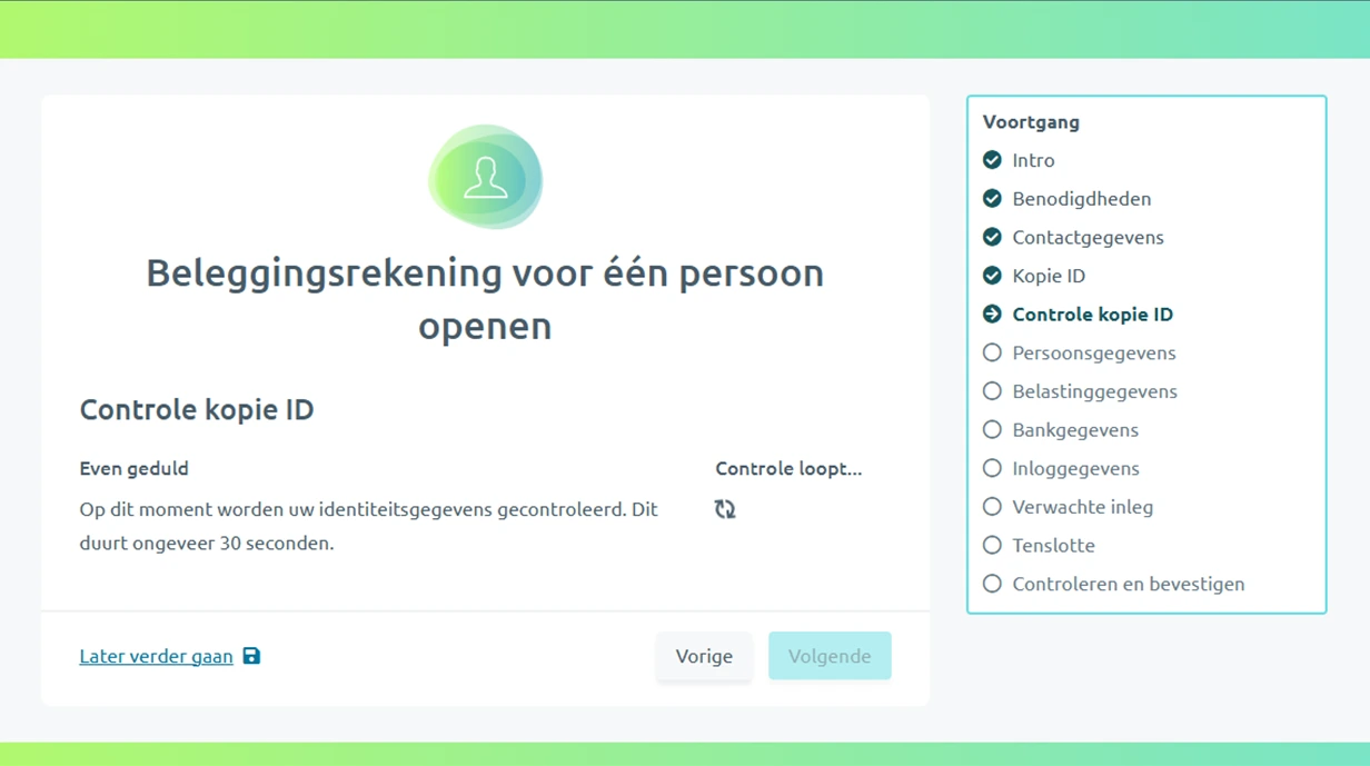 Meesman Rekening Openen Formulier Controle ID