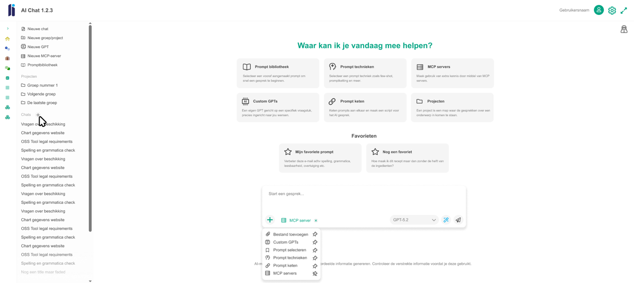 AI chatbot voor bedrijven