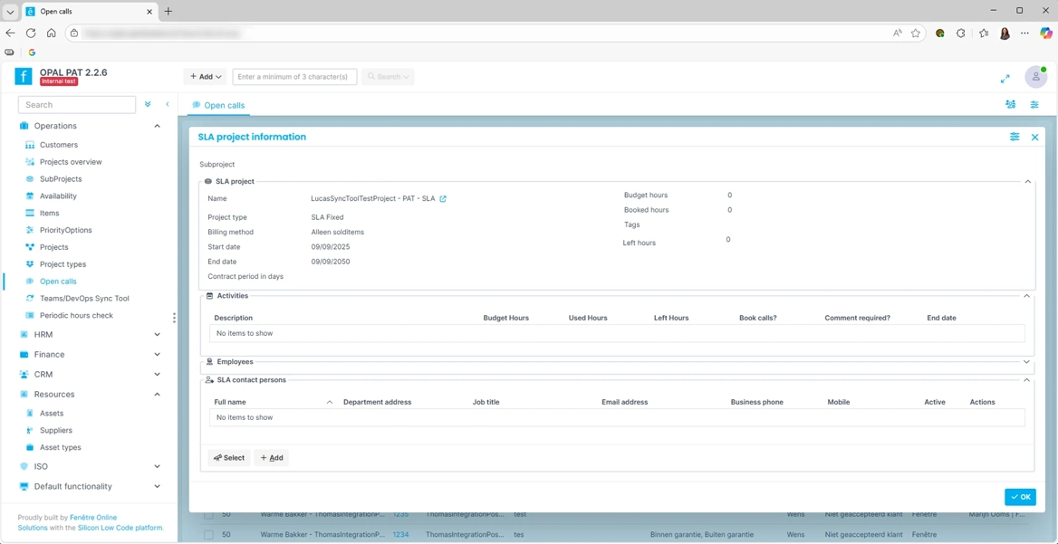 End To End Systeem Projectadministratie