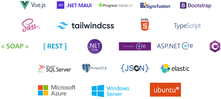 Fenêtre tech stack