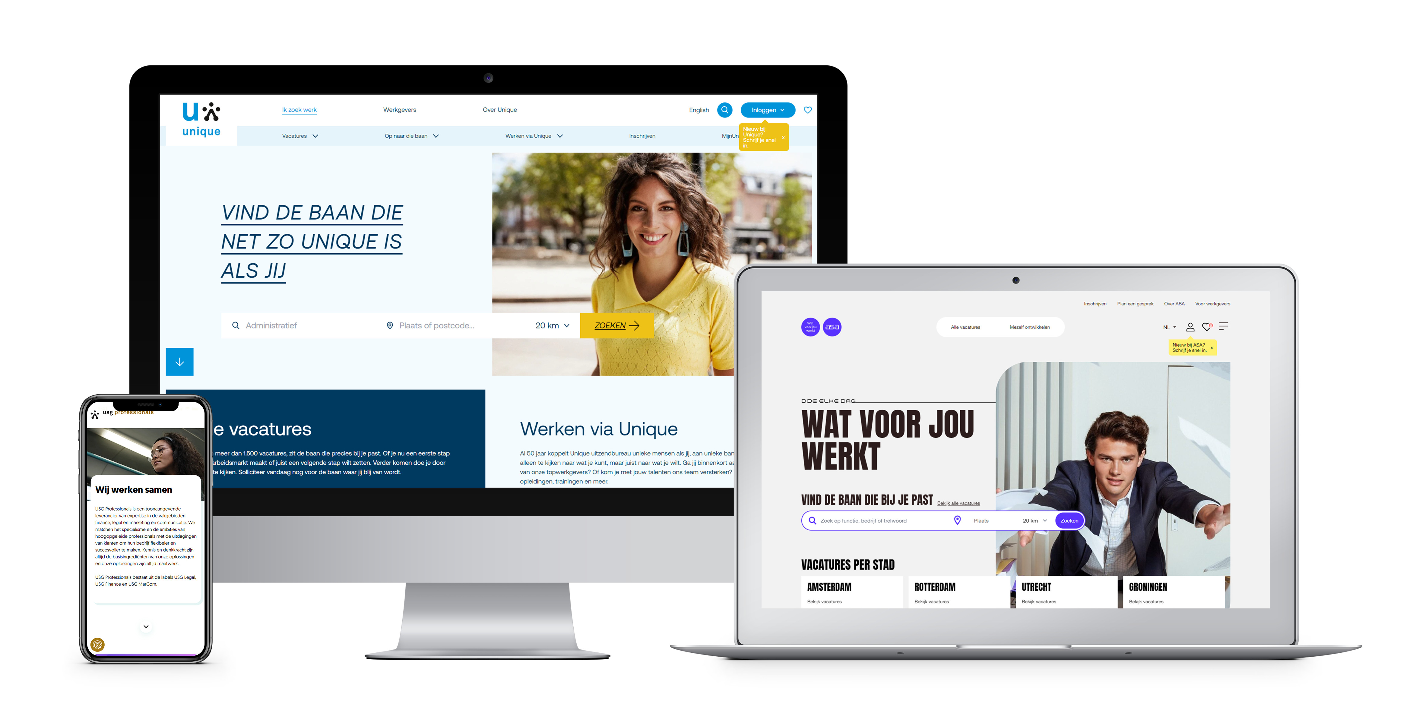 Websites van RGF