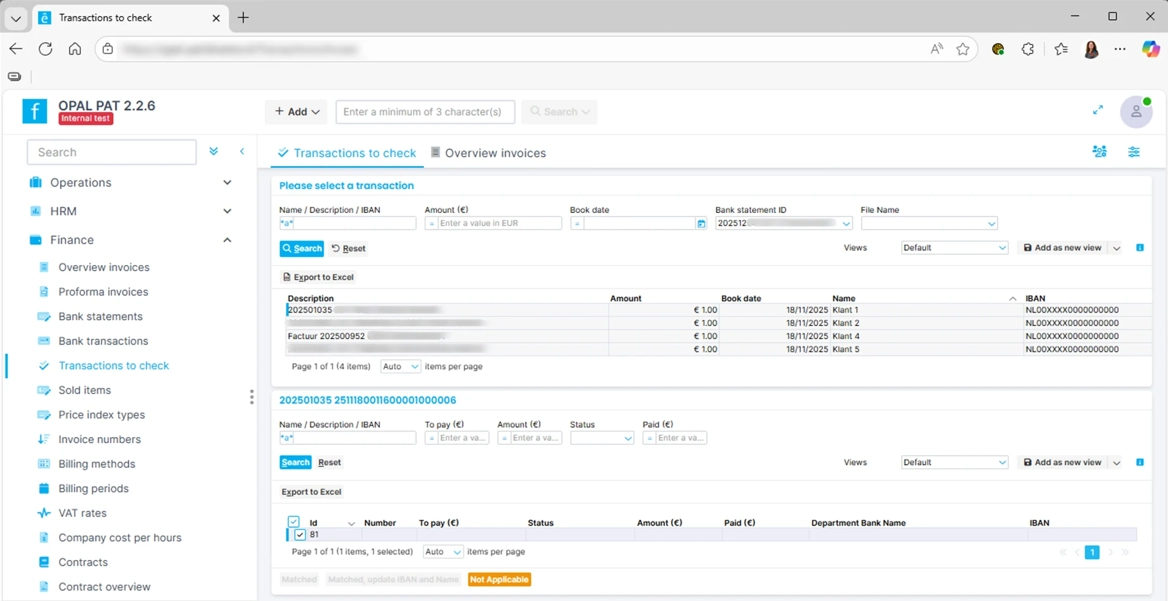 Alles In Een Systeem Facturatie