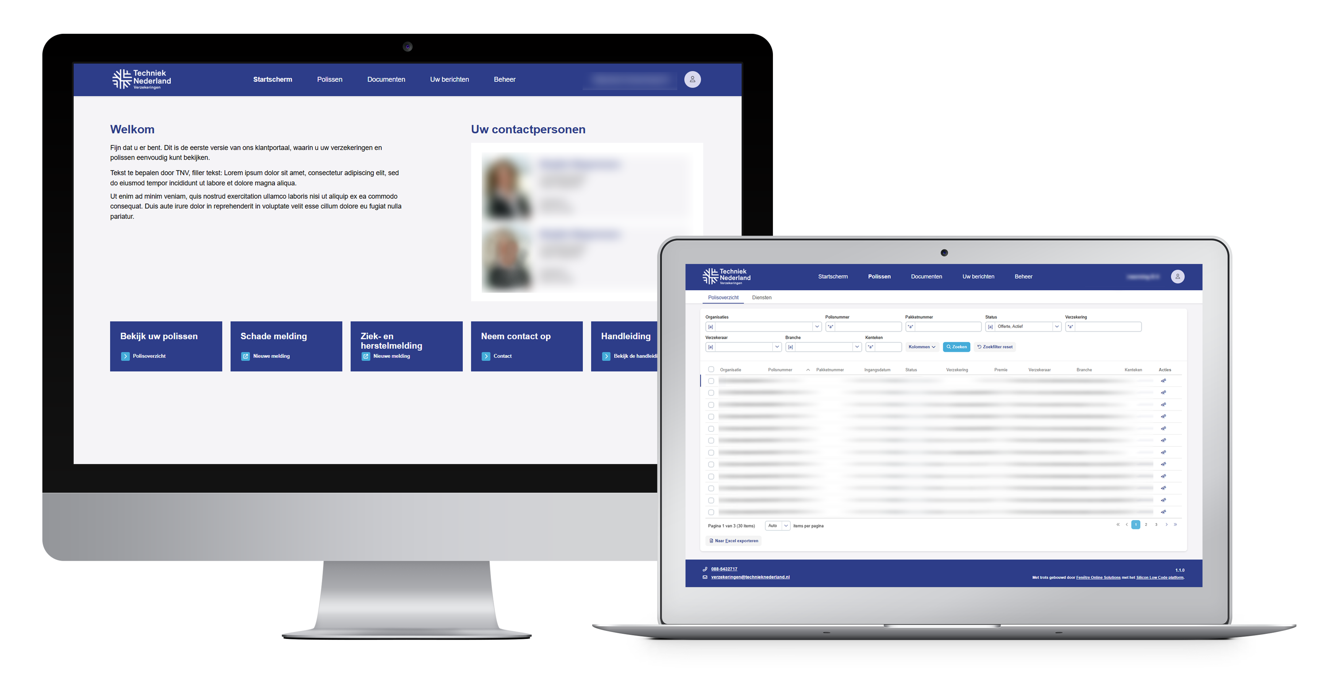 Klantportaal verzekeringen