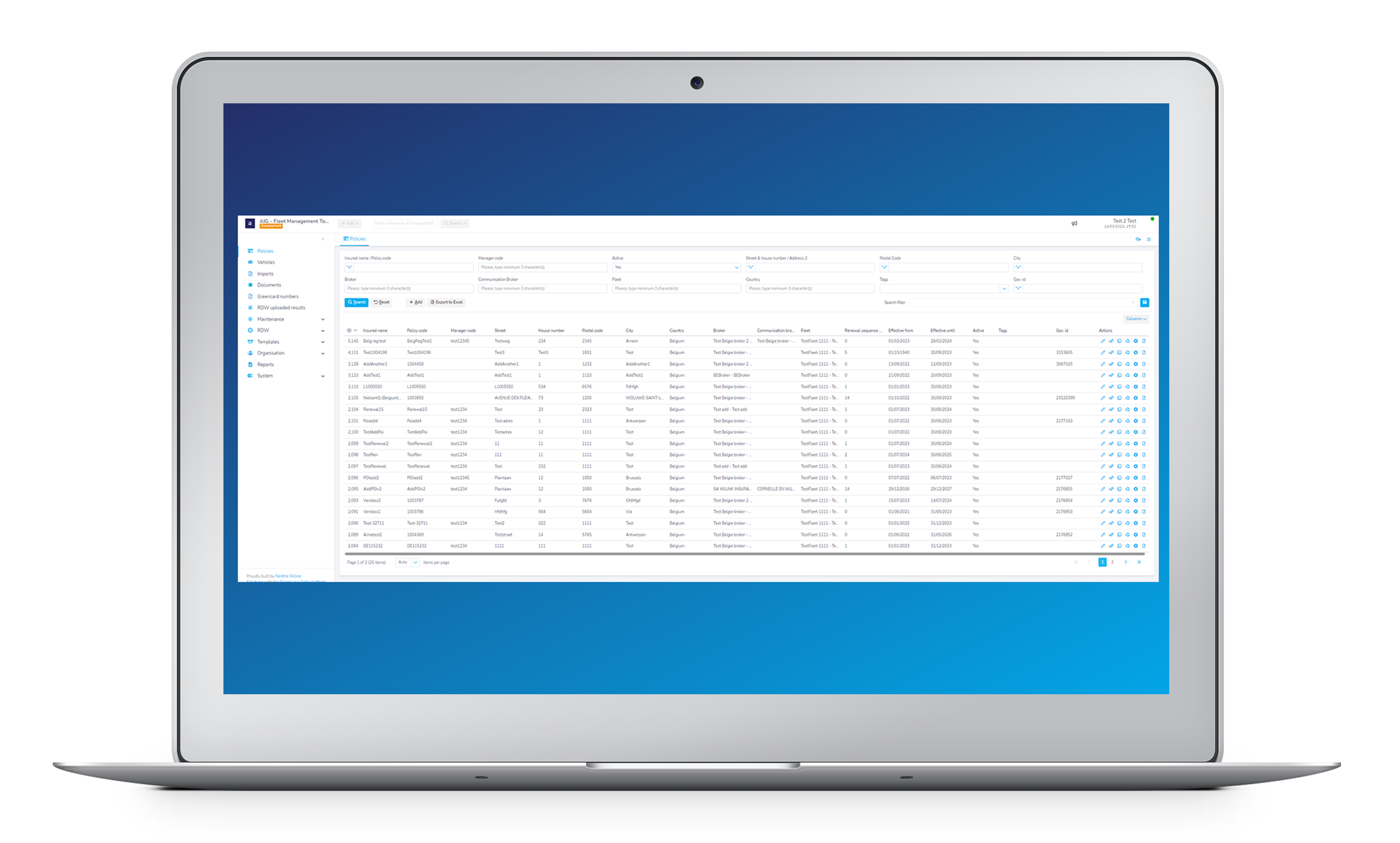 AIG fleet tool