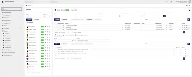 Silicon low code software moderne interface